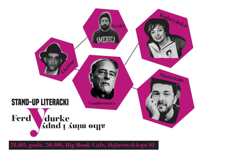 stand-up literacki,  "Ferdydurke, albo miny i pupy"