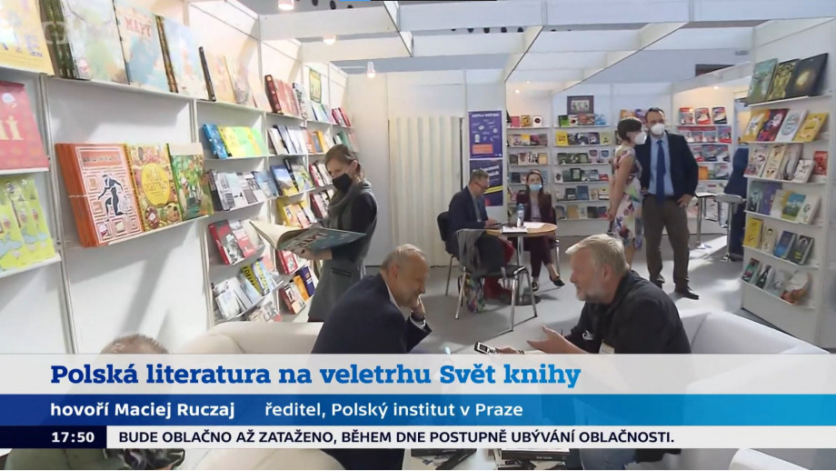 Svět knihy w Pradze: spotkania z polskimi pisarzami, prezentacja książek i katalogów