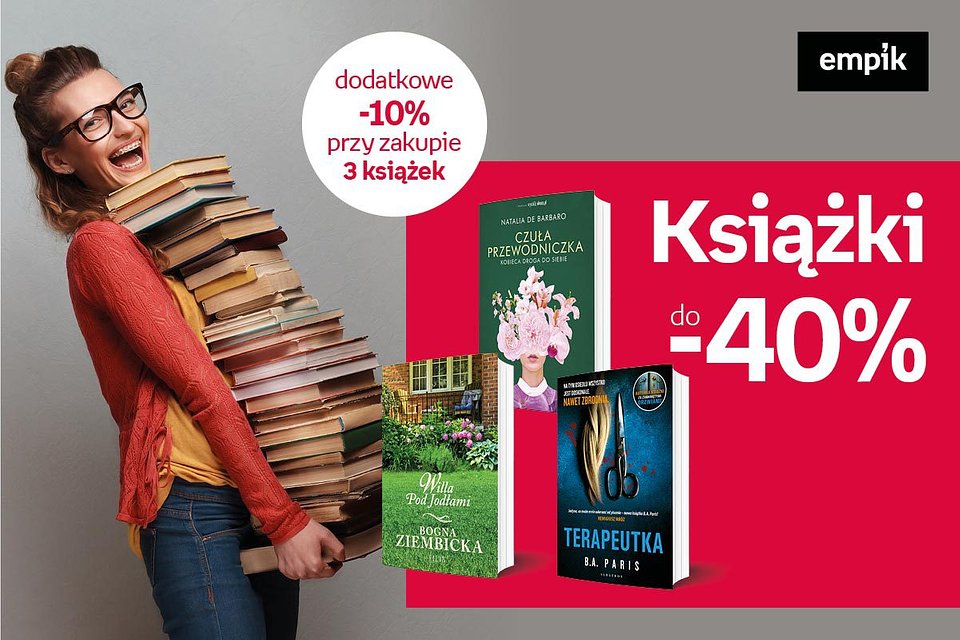 Światowy Dzień Książki - spotkanie z Wojciechem Chmielarzem i możliwość wygrania pół tysiąca książek dla dzieci