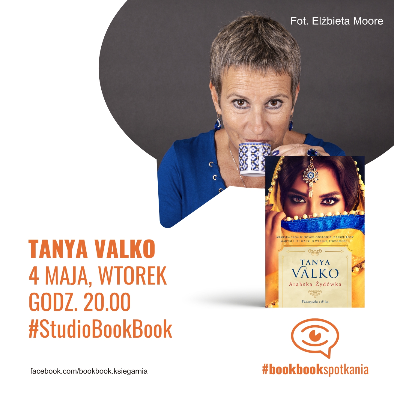Tanya Valko w   StudioBookbook -  4 maja, godz. 20.00