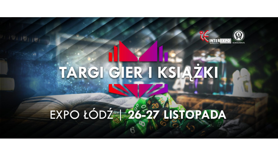 Targi Gier i Książek w Łodzi odbędą się w listopadzie