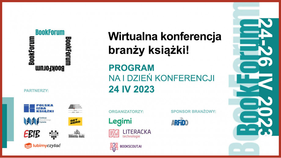 Trzydniowa konferencja BookForum od dziś