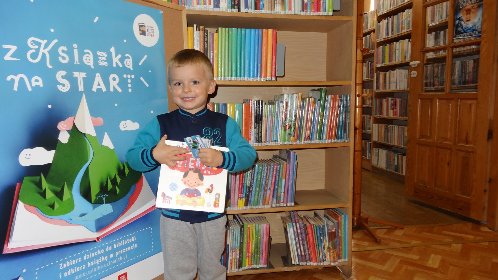 Trzynaście tysięcy Wyprawek Czytelniczych rozdanych trzylatkom!