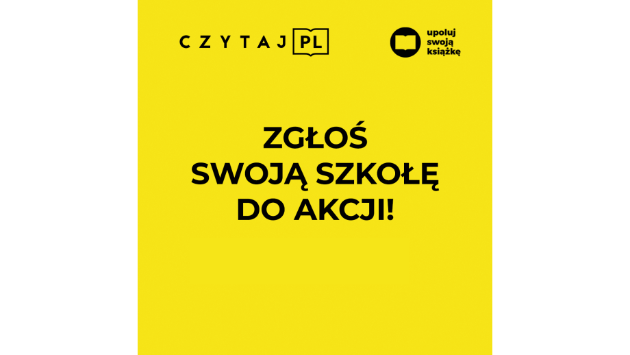 „Upoluj swoją książkę” – rekrutacja szkół przedłużona do 14 października!