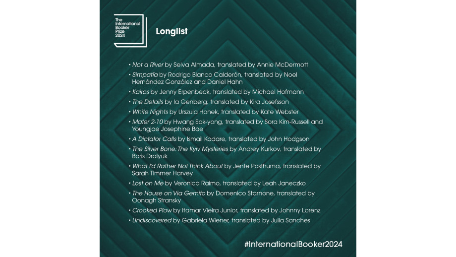 Urszula Honek nominowana do Międzynarodowej Nagrody Bookera 2024