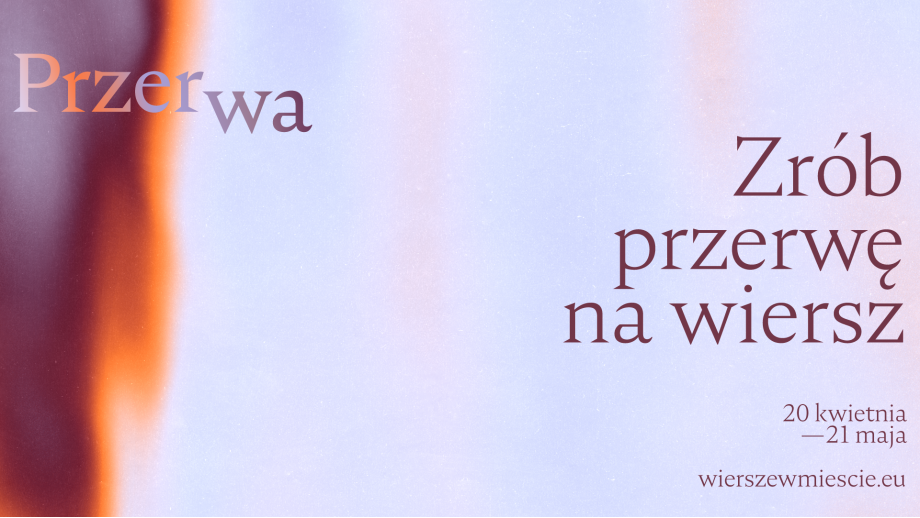 VII edycja akcji „Wiersze w mieście”