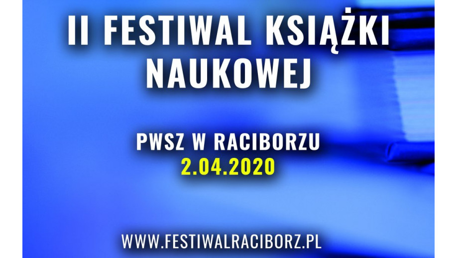 W kwietniu II Festiwal Książki Naukowej w Raciborzu
