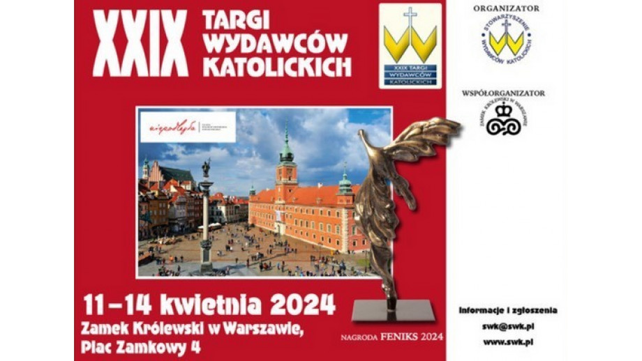 W kwietniu odbędą się 29. Targi Wydawców Katolickich