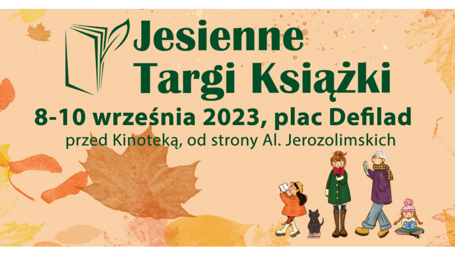 W piątek rozpoczynają się Jesienne Targi Książki