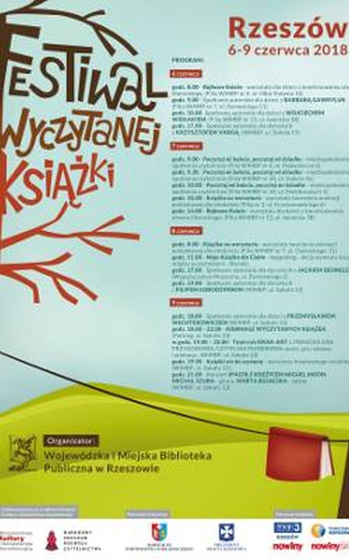 Festiwal Wyczytanej Książki. Rzeszów