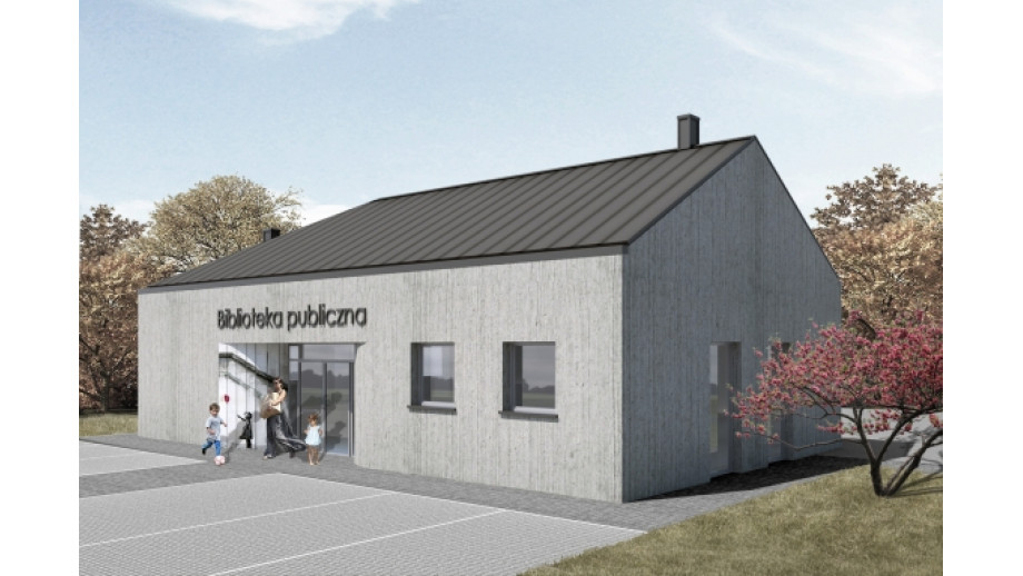 Gminna Biblioteka,.  Lipno