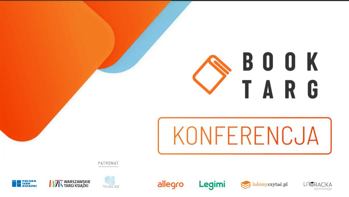 Wirtualne targi książki BookTarg - linki do nagrań konferencji w dniu 21. maja