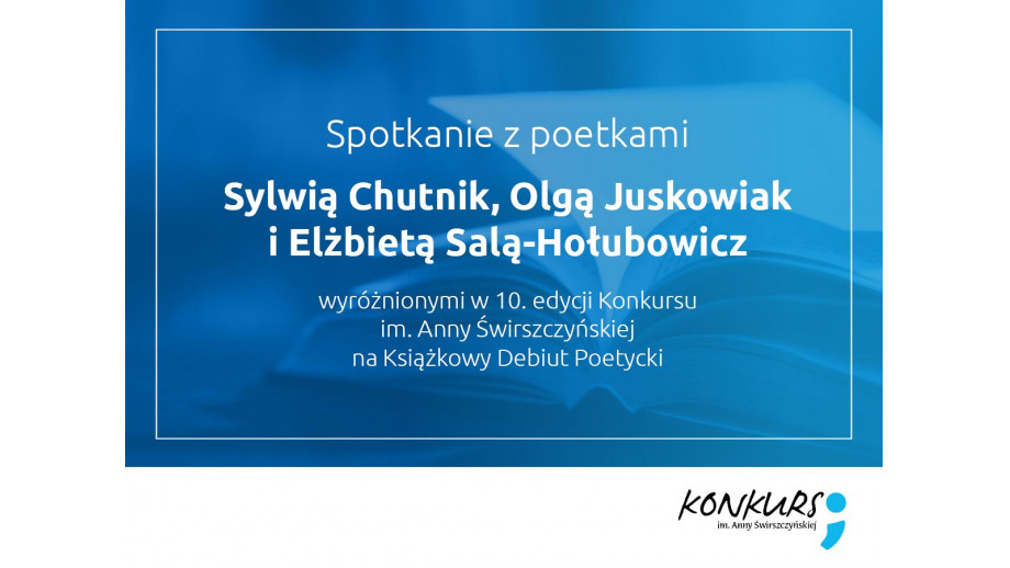 Wręczenie nagród w Konkursie im. Anny Świrszczyńskiej