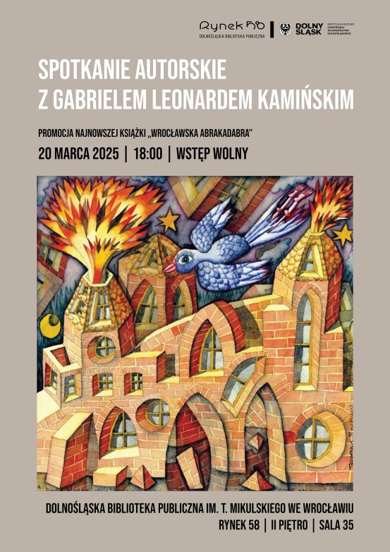 Wrocławska Abrakadabra  - spotkanie w Dolnośląskiej Wojewódzkiej Bibliotece Publicznej we Wrocławiu 