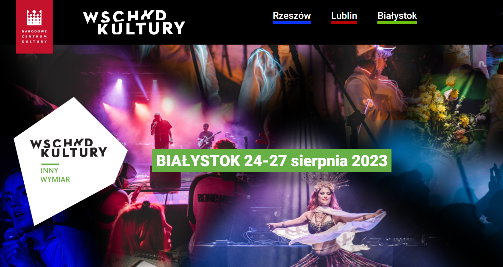 Wschód Kultury - Inny Wymiar - radosny koniec wakacji w Białymstoku