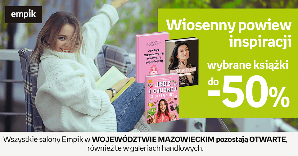 Wszystkie salony Empik na Mazowszu pozostają otwarte