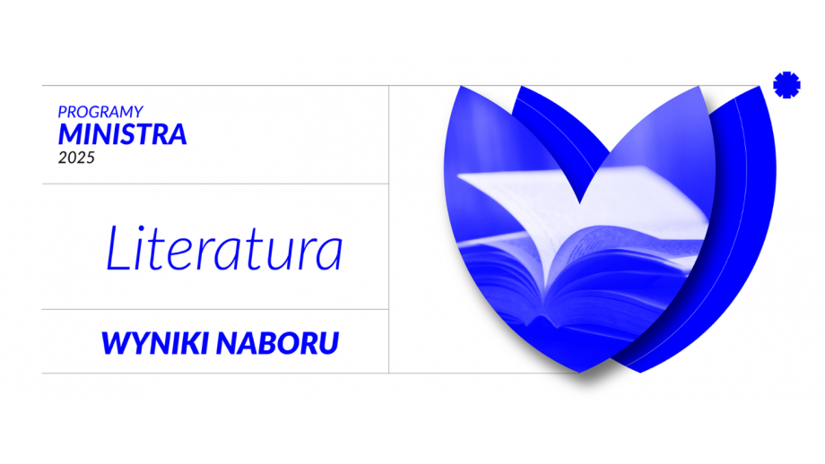 Wyniki naboru do programu „Literatura” 2025