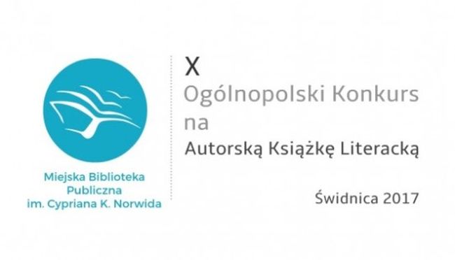 Ogólnopoiski kokurs na książkę, autorska książka literacka, Świdnica 2017 