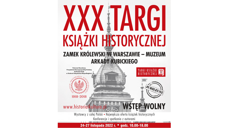 Zakończyły się XXX Targi Książki Historyczne
