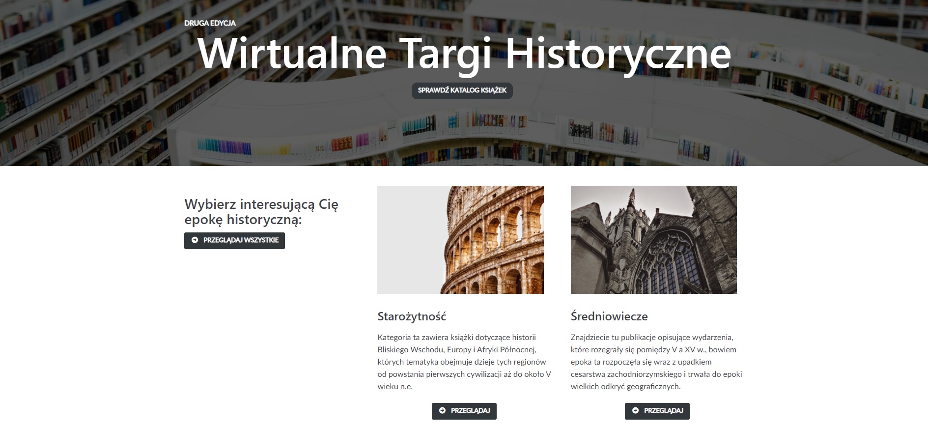 Zapraszamy do współtworzenia Wirtualnych Targów Historycznych! 