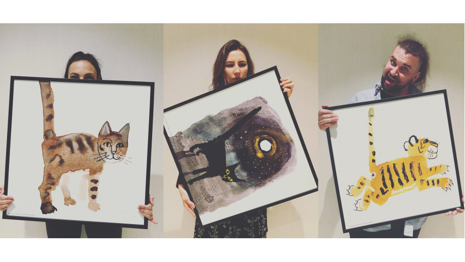 Zapraszamy na wystawę „Kotki, liski, tygryski… czytam o wszystkim!”