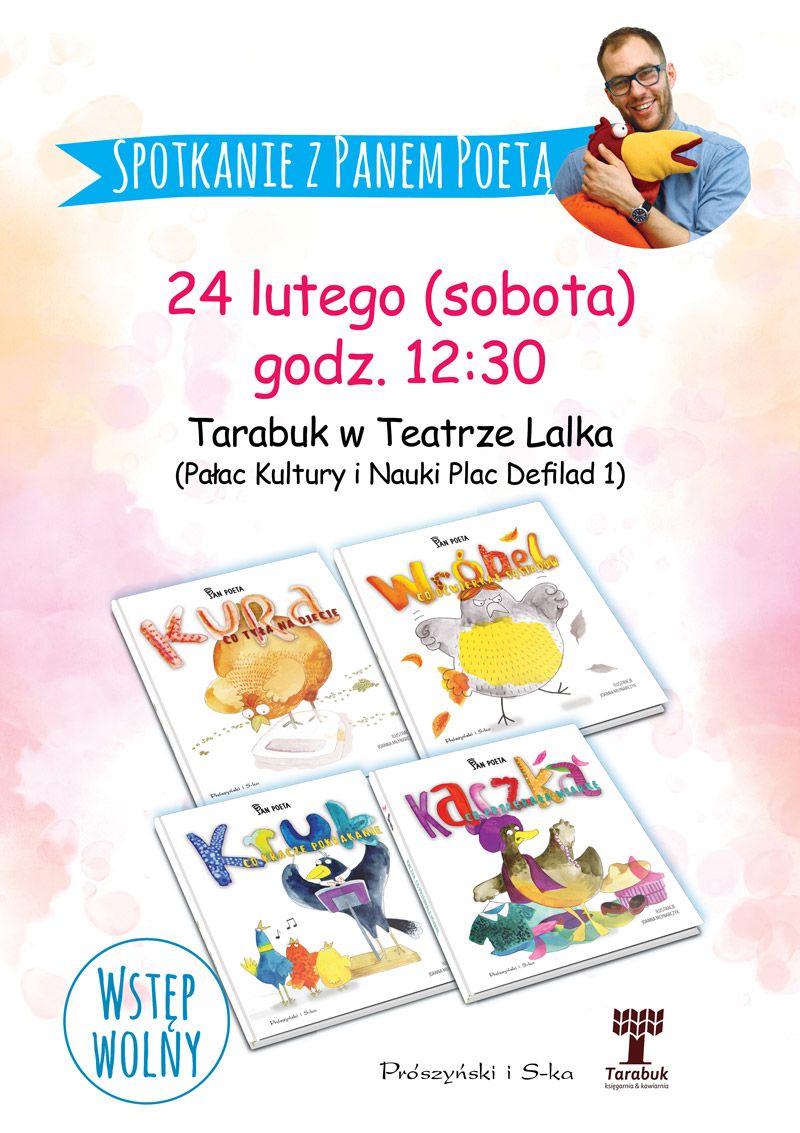  Pan Poeta, księgarnia Tarabuk