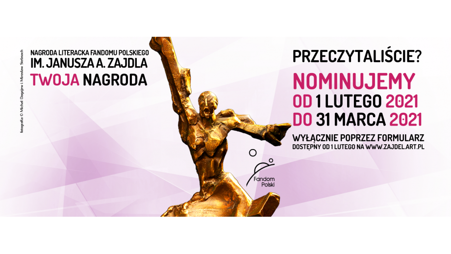 Zgłoszenia do Nagrody Fandomu Polskiego im. Janusza A. Zajdla