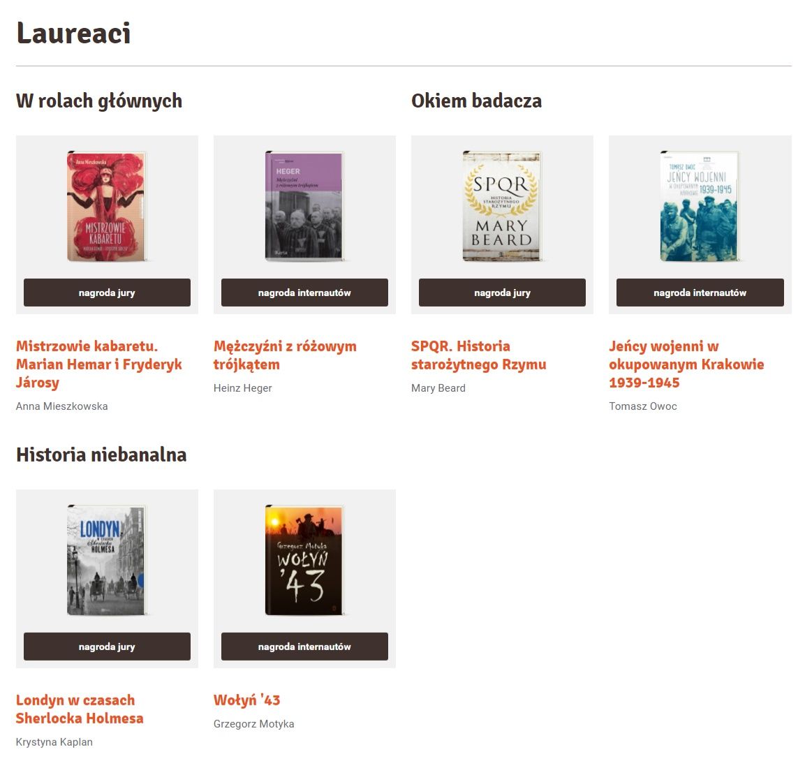 Najlepsze książki historyczne 2016 