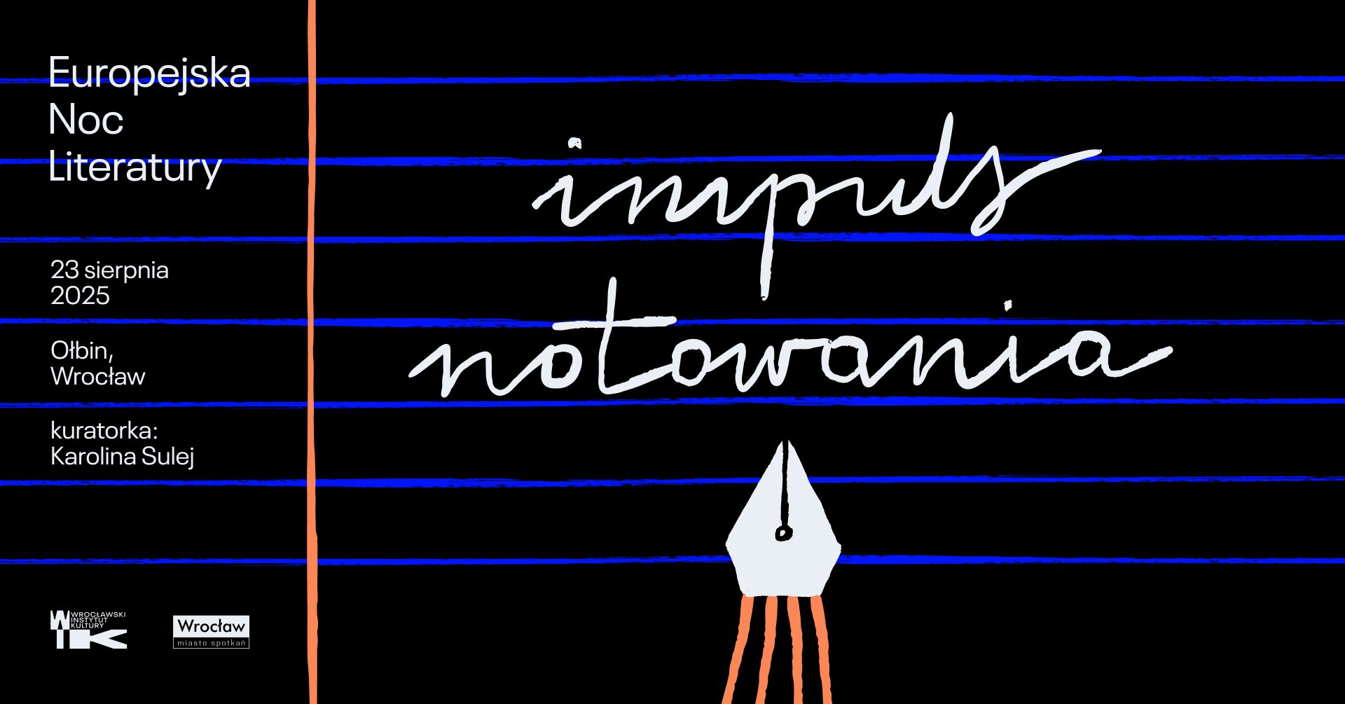 Znamy program Europejskiej Nocy Literatury 2025!